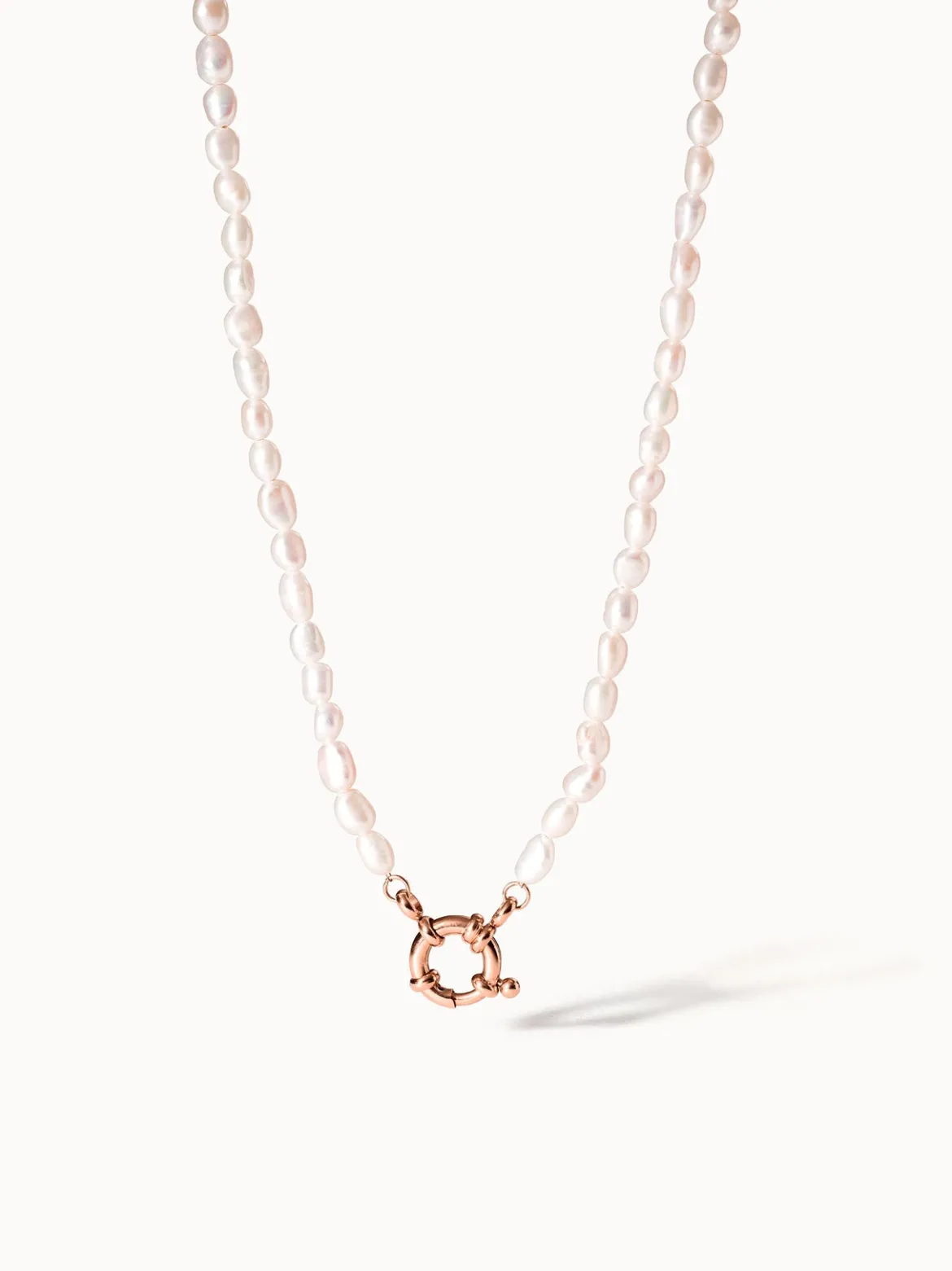 Charm Kette mit Perlen