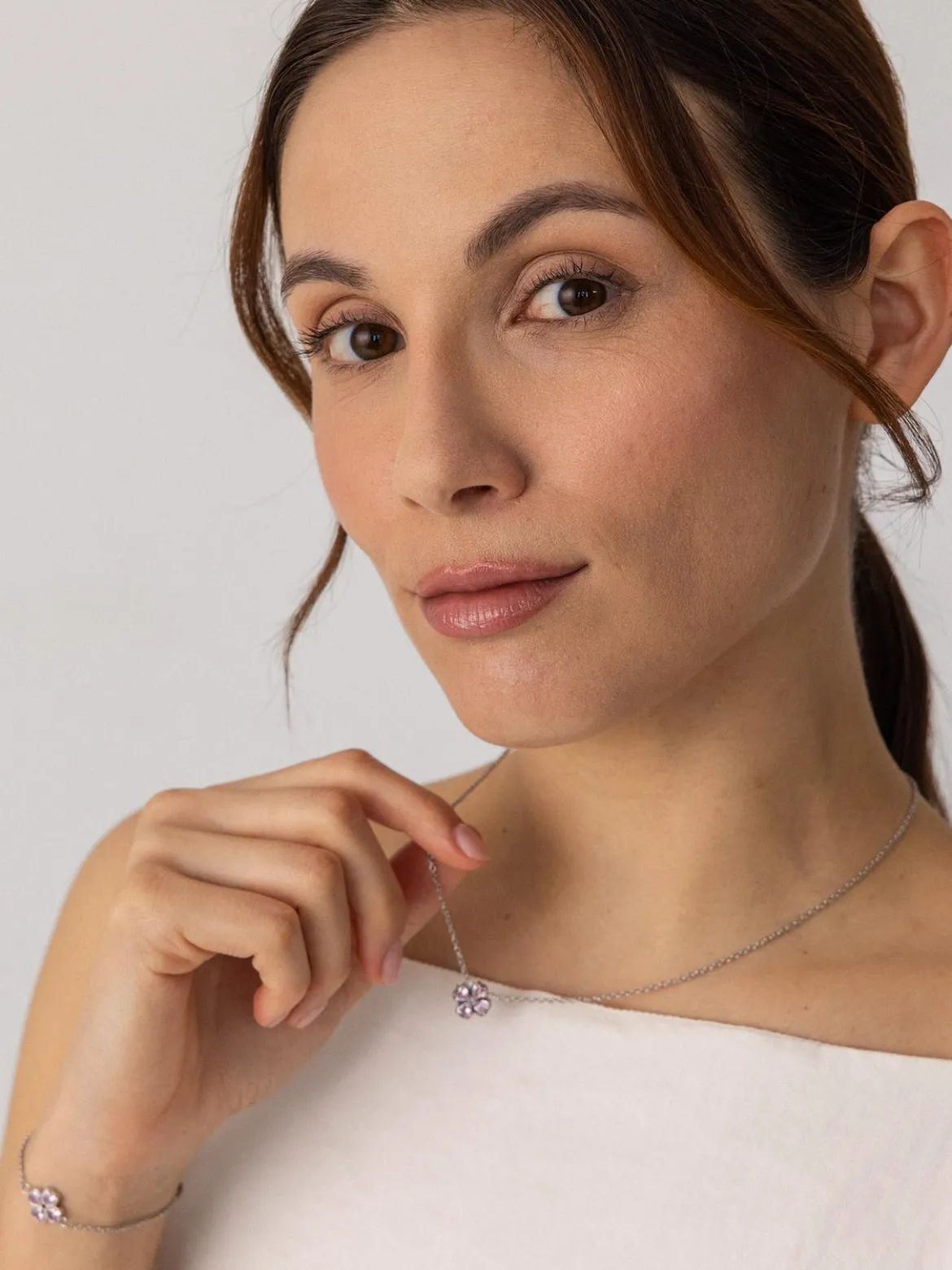 Cuore Rosé Kette