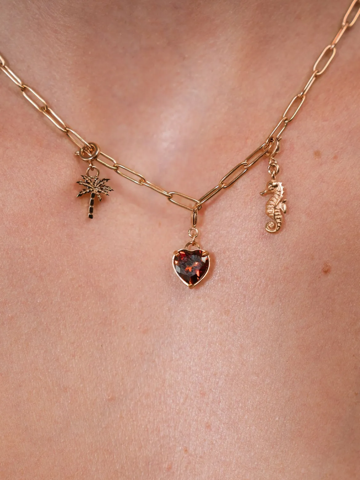 Flex Rotes Herz Charm