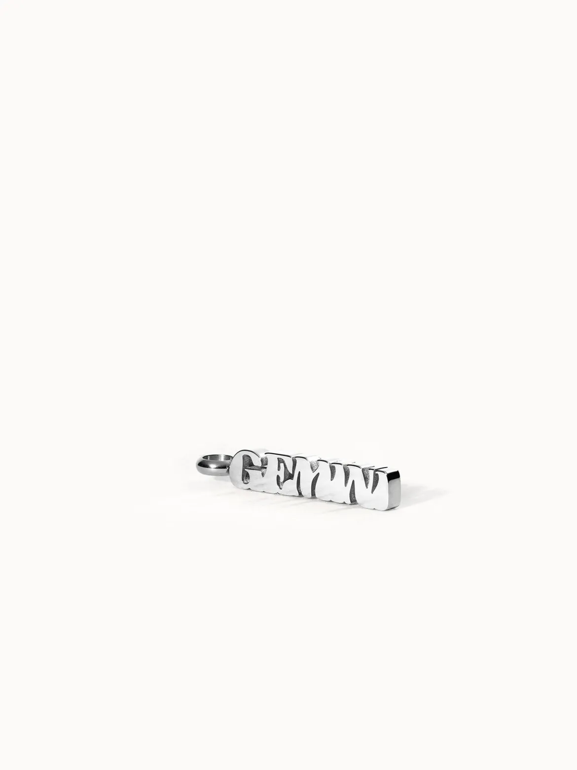 Gemini Letter Charm