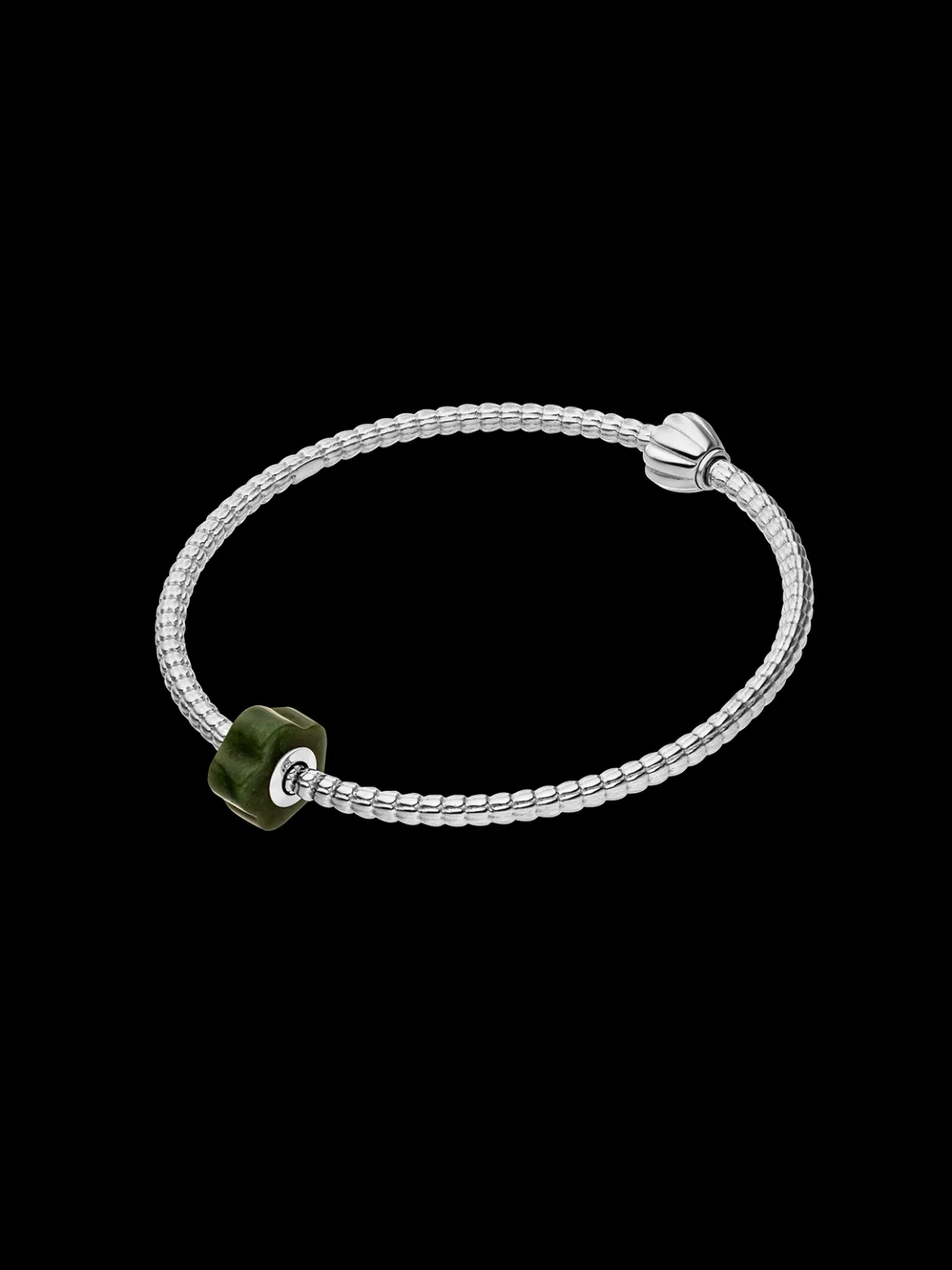 LEI Jade Flower Charm