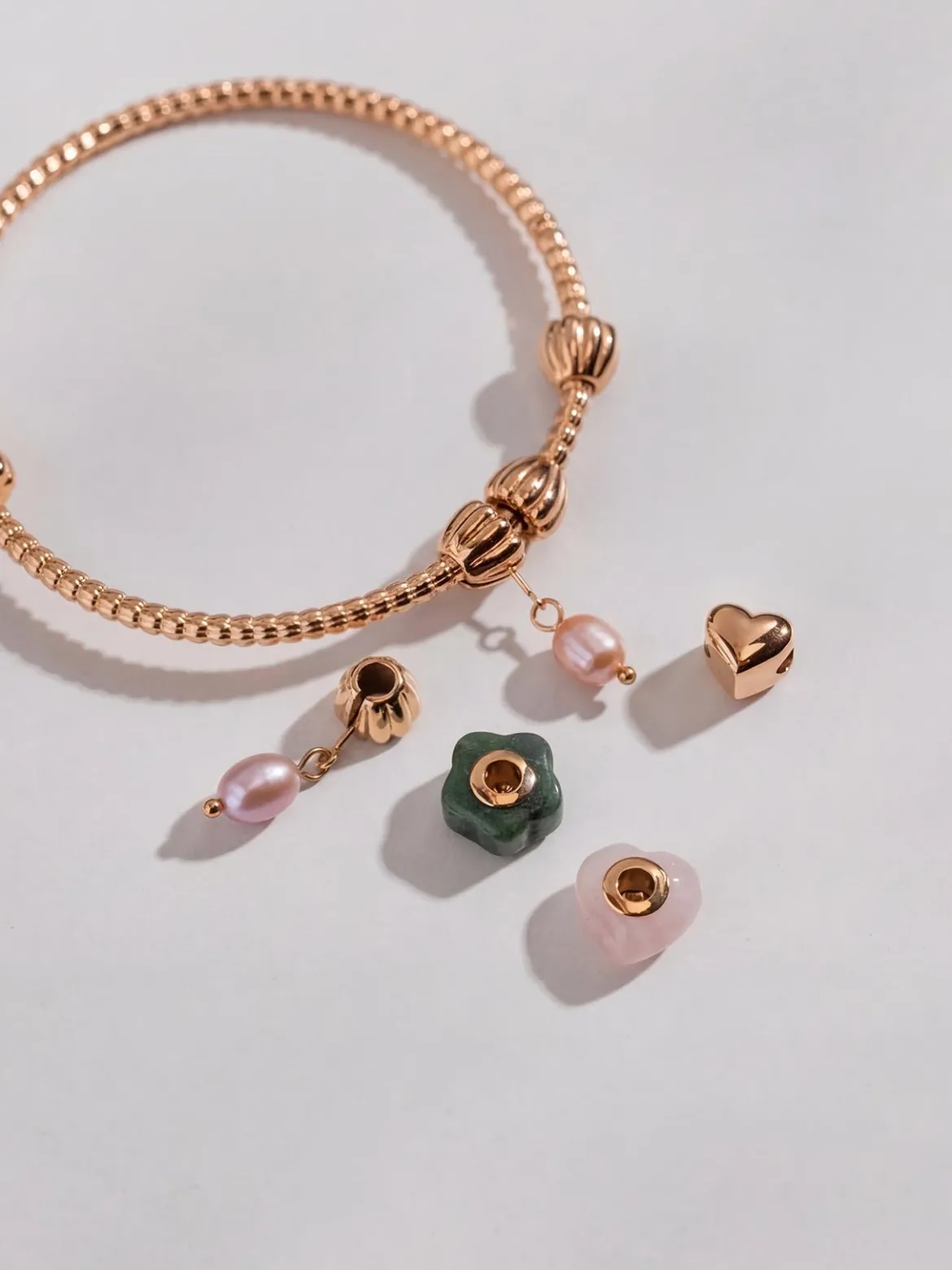 LEI Pearl Peach Charm