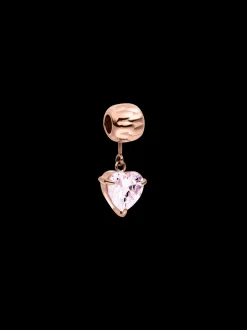 LEI Rosa Herz Charm