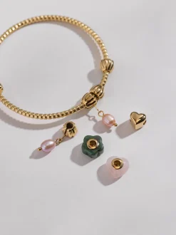 LEI Rosequarz Heart Charm