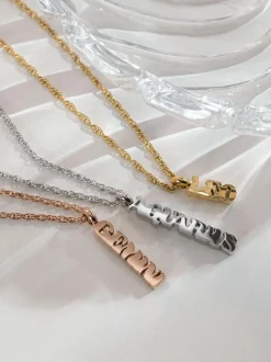 Leo Letter Charm