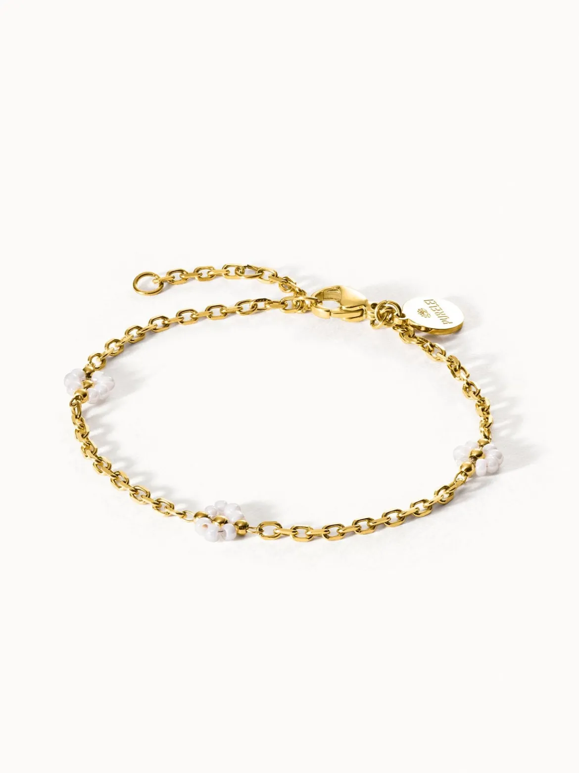 Linen Blossom Armband