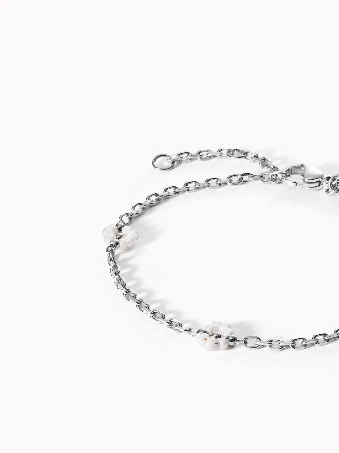 Linen Blossom Armband