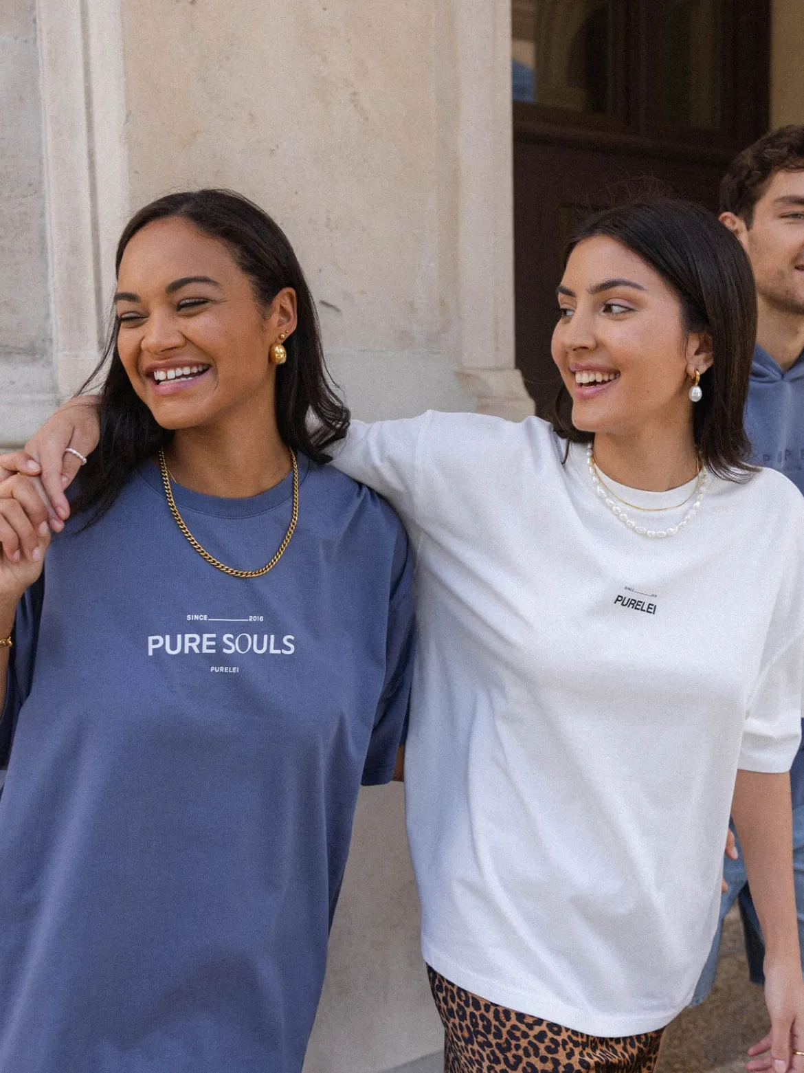 T-shirt Pure Souls Dark Blue